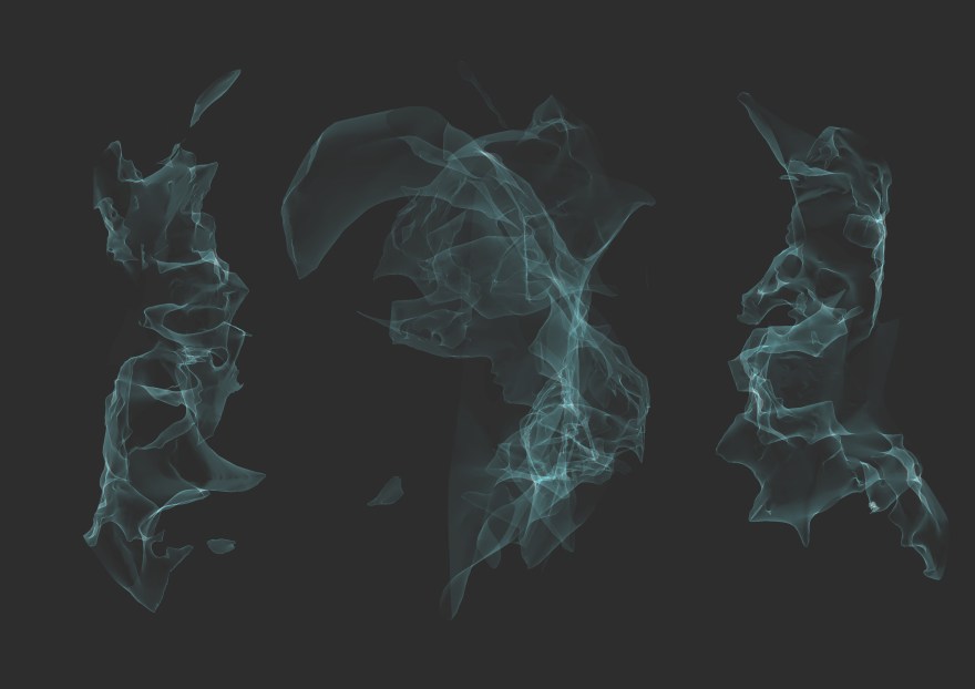 xray display of photogrammetry test on model 01 _draft